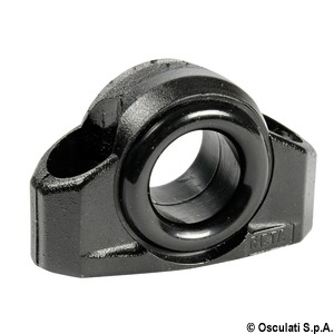 Black nylon sheet fairlead 13 mm